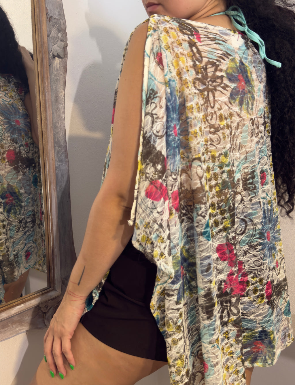 Glenda’s poncho - multi