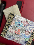 Jire’s passport holder - flower