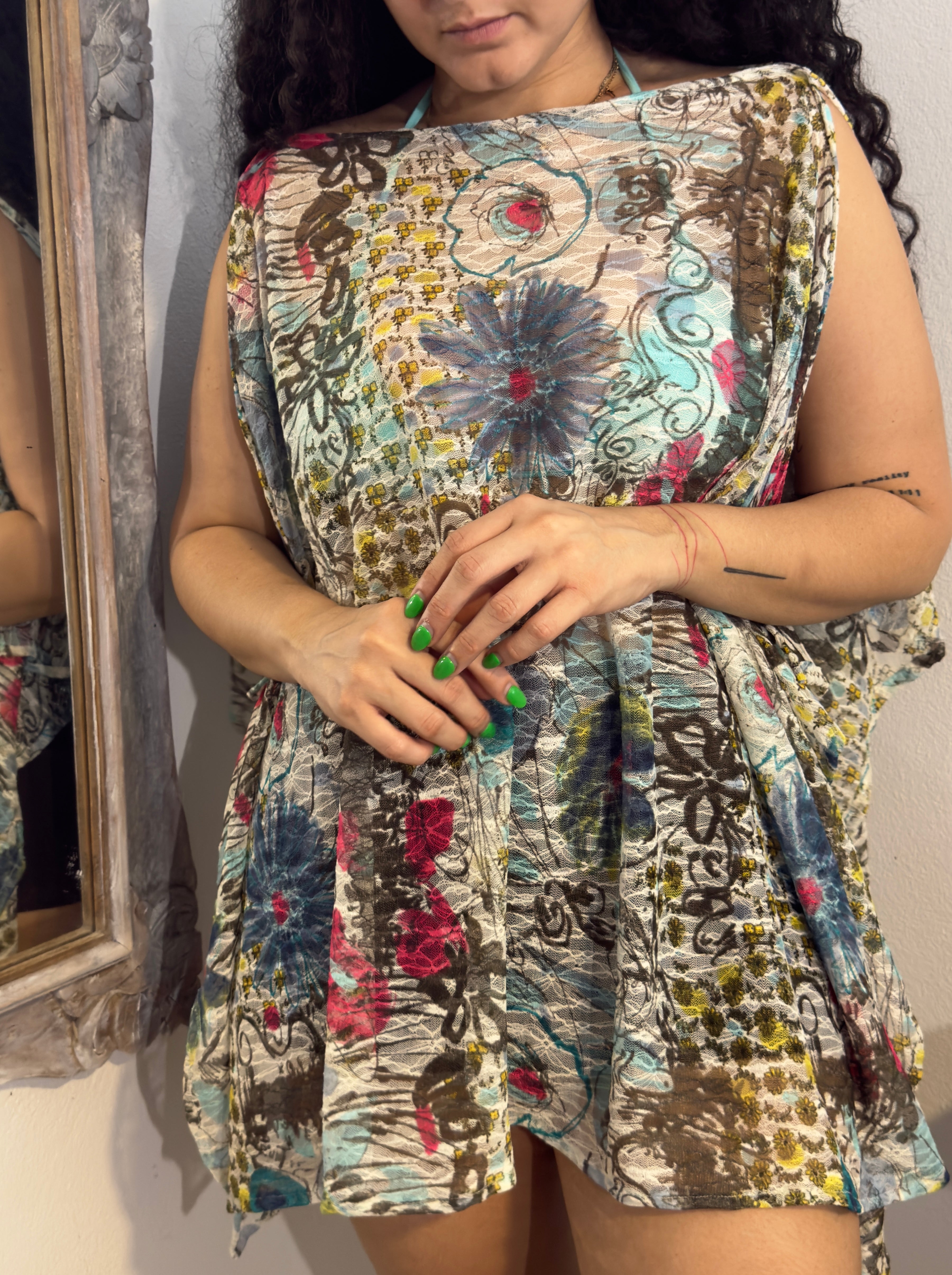 Glenda’s poncho - multi